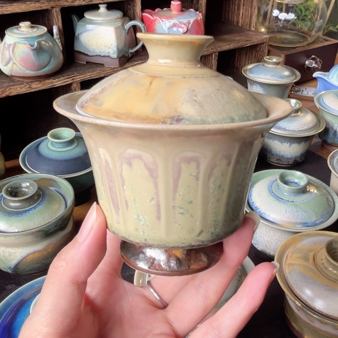 杯纯手工柴烧茶器