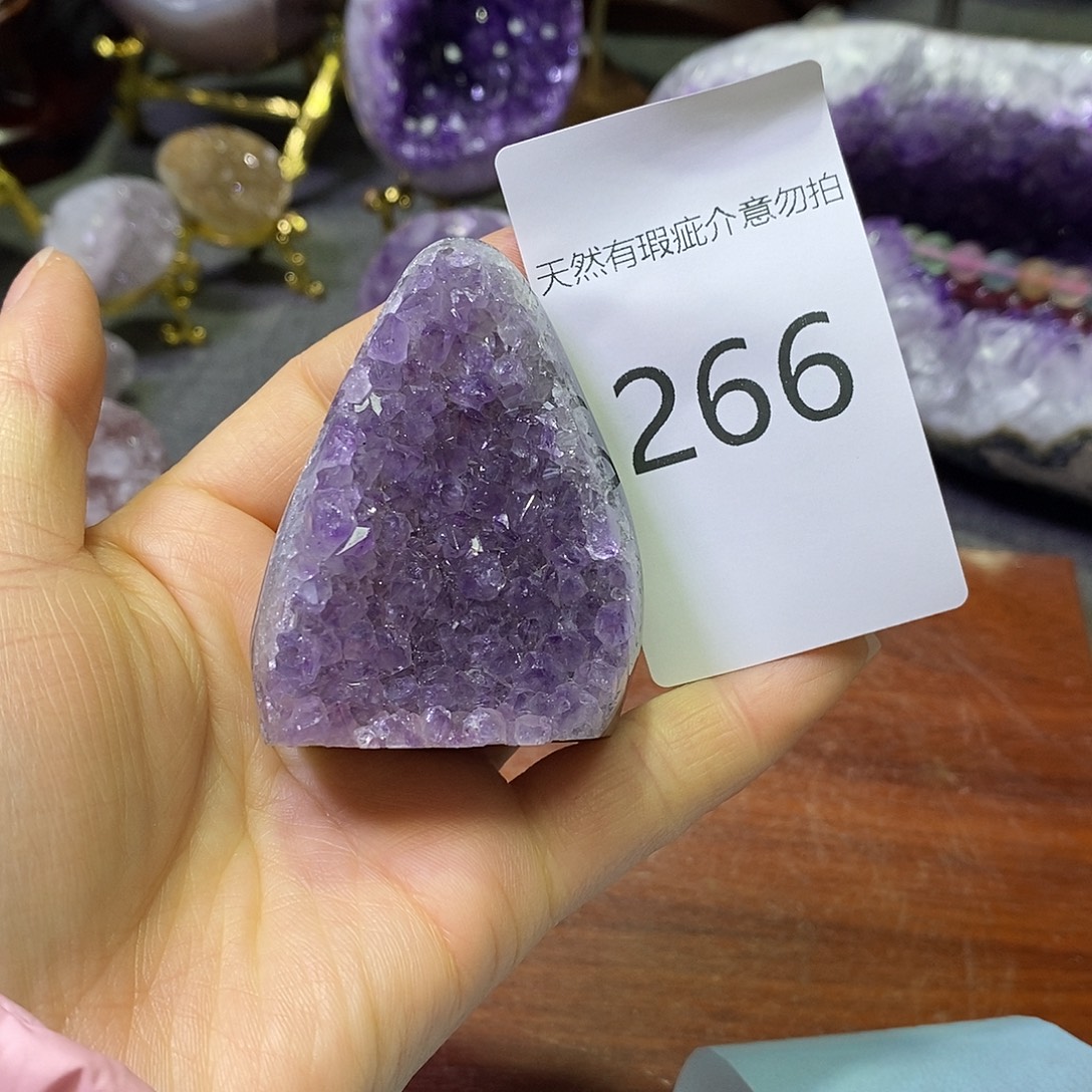 未镶嵌珠宝半成品紫晶