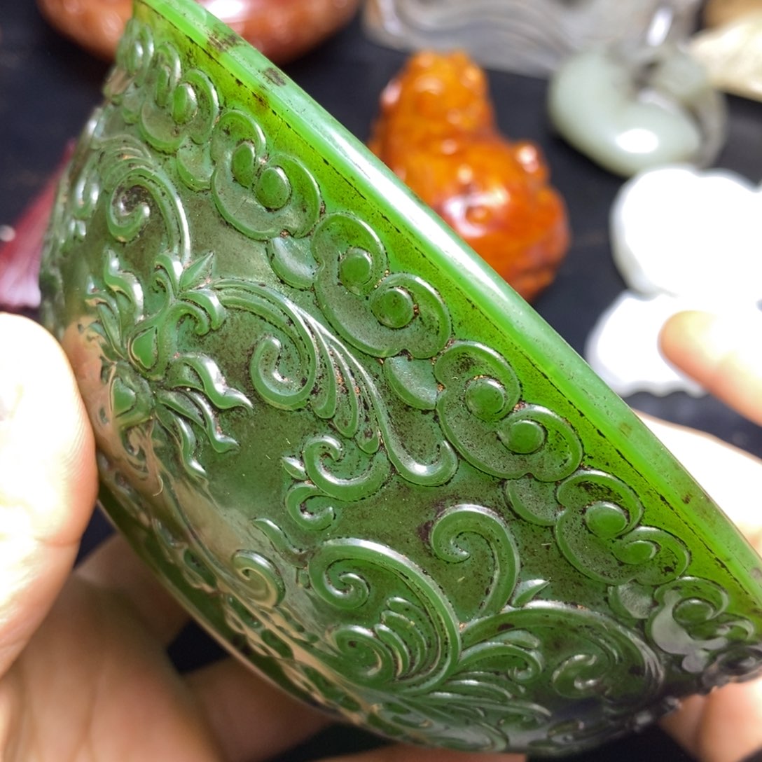 吊坠白玉菩提精品文玩