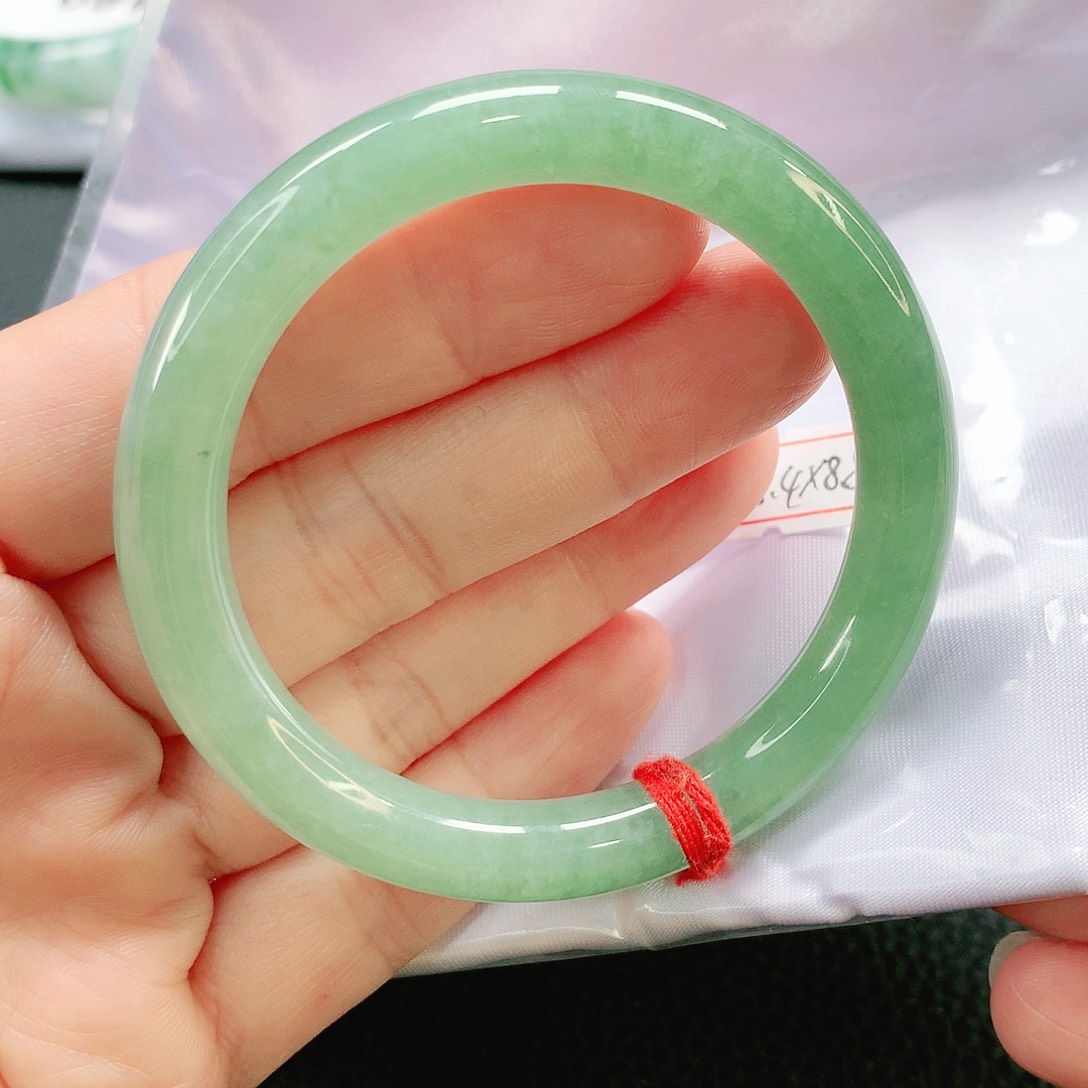 未镶嵌手镯翡翠52圆