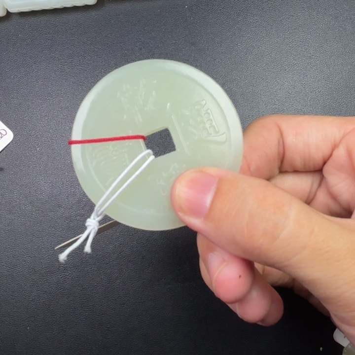 开***乐和田玉未镶嵌颈饰