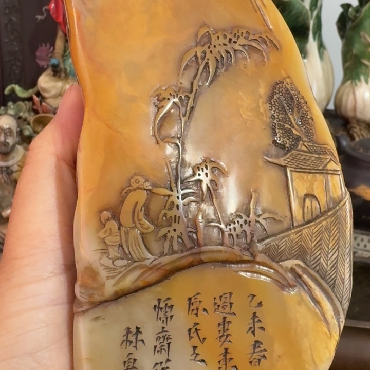 永***哥石材手工艺品摆件包邮