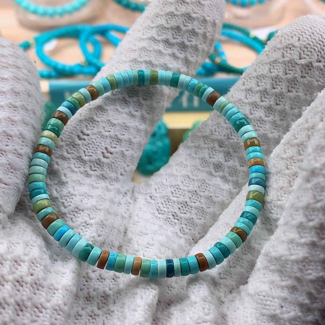 绿松石颈饰未镶嵌冰**甜