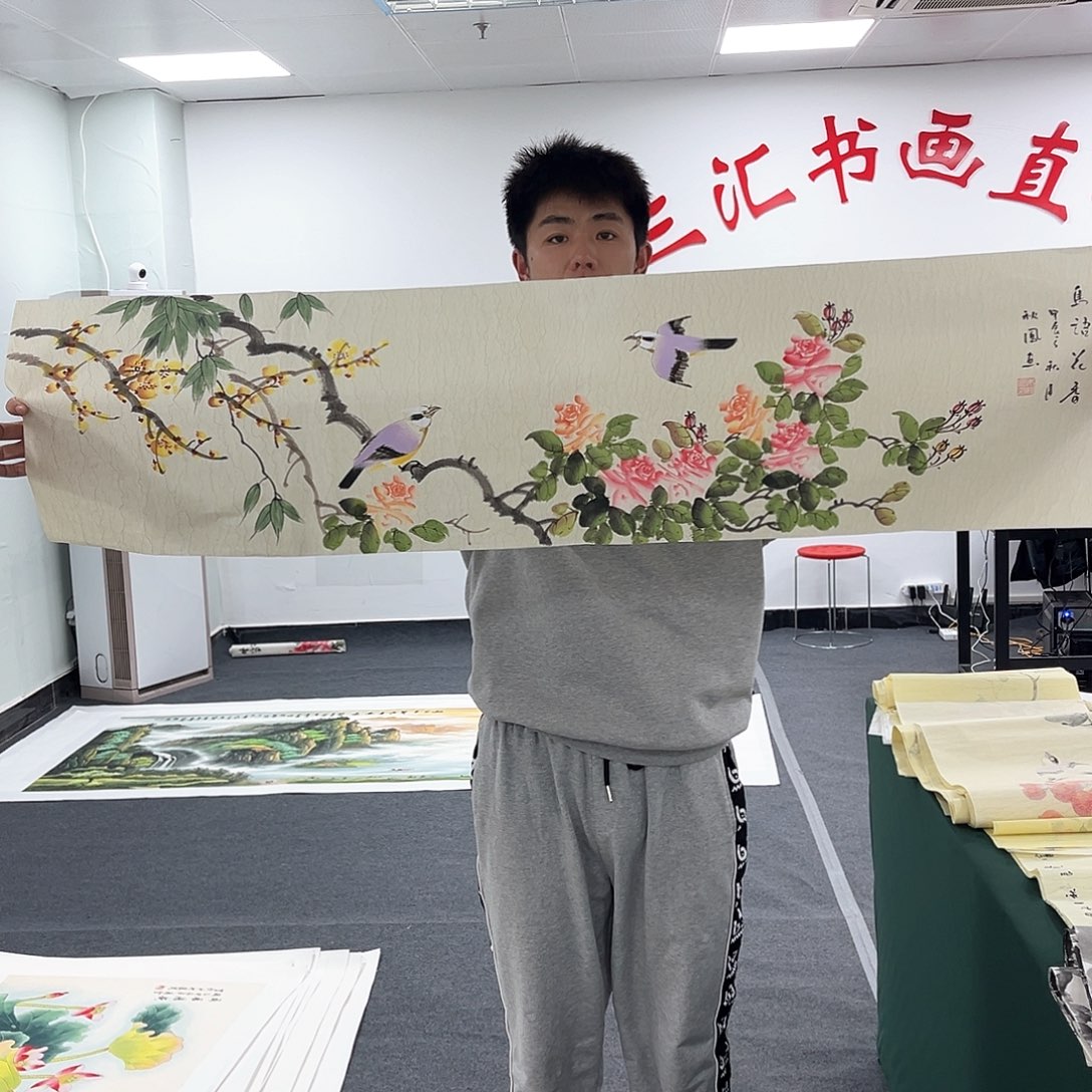 国画宣纸国画纯手绘作品