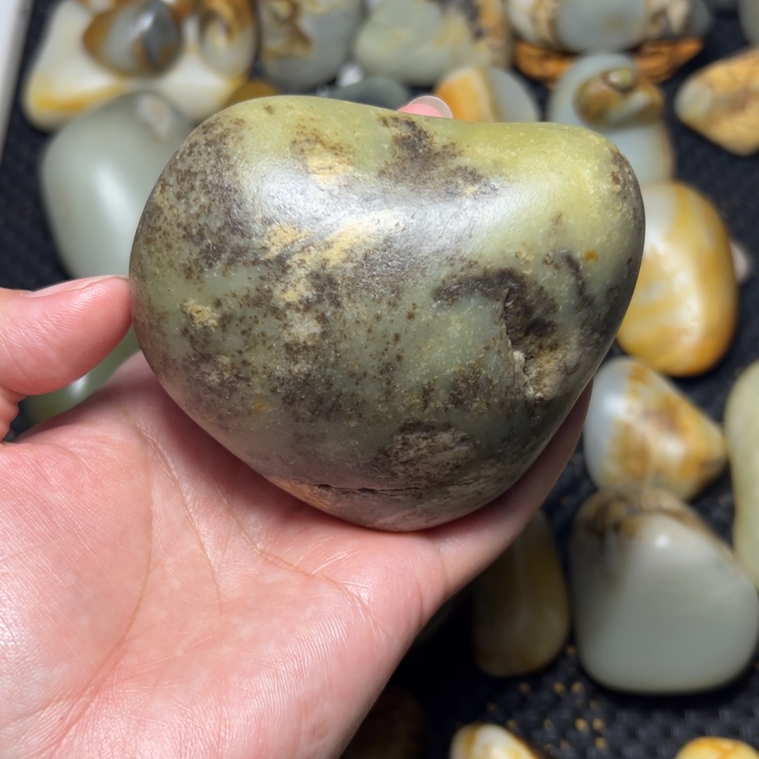 和田玉未镶嵌挂件7