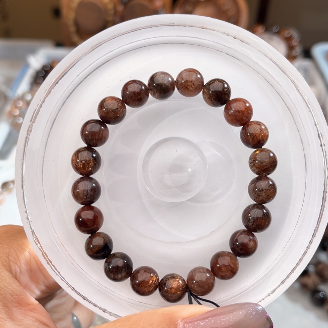 手链水晶未镶嵌黑金超9m