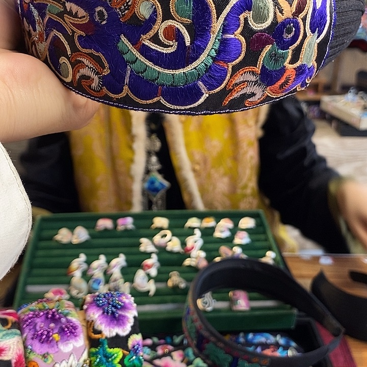 玻璃足银发箍发箍