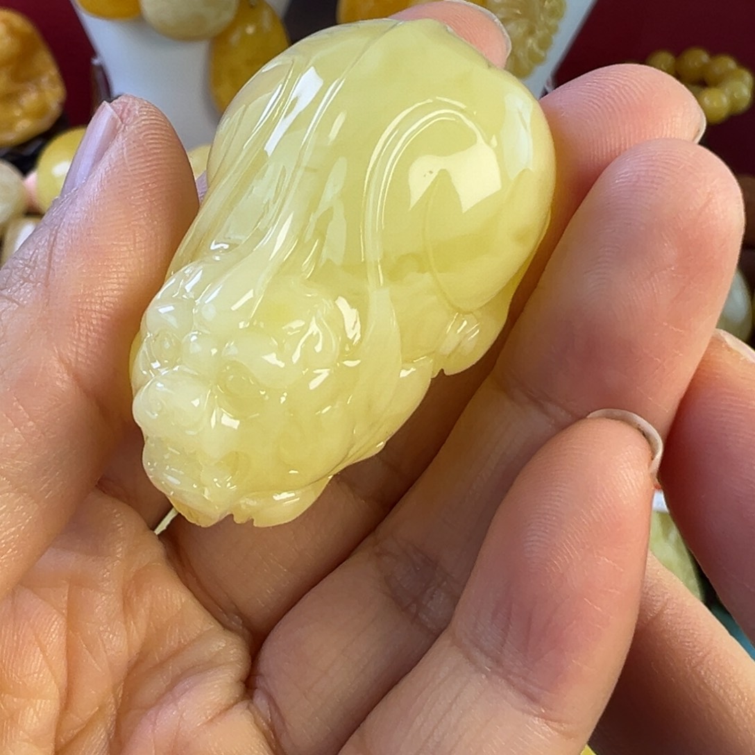 蜜蜡吊坠(不含链)未镶嵌