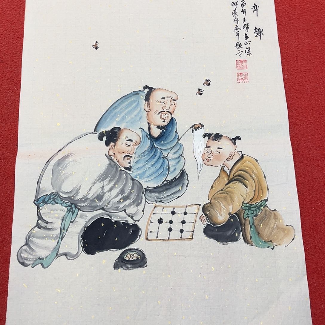 国画手绘国画作品