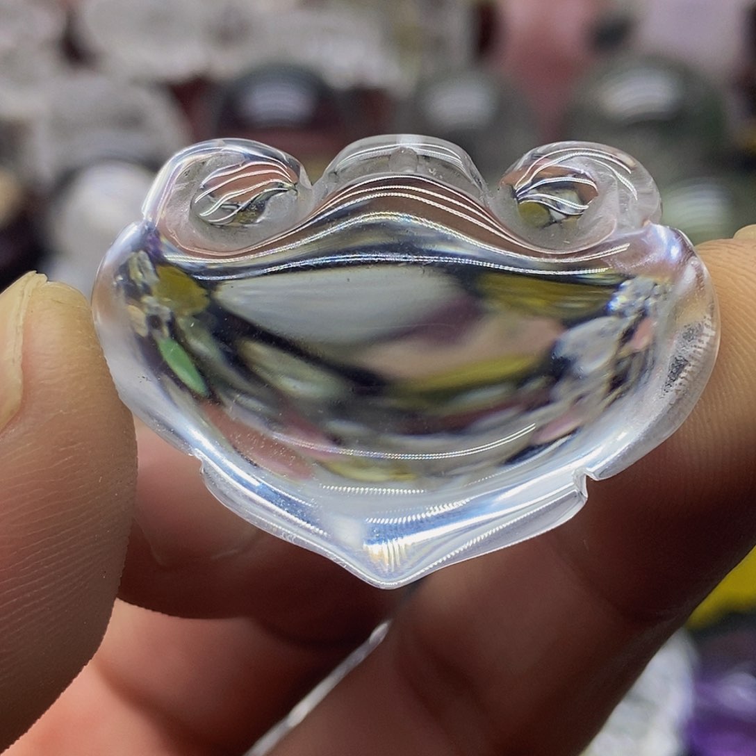 水晶摆件未镶嵌吊坠