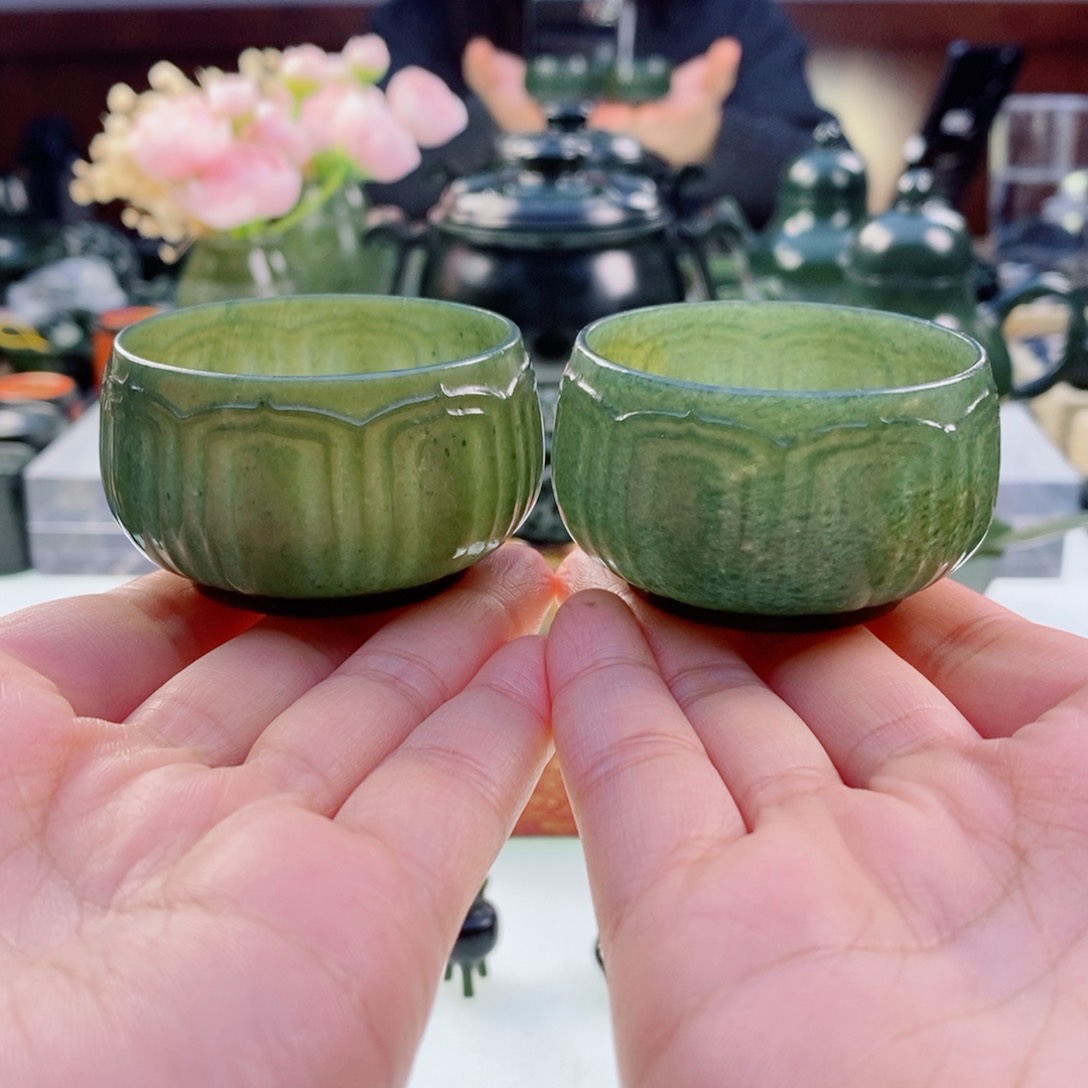 和田玉（青玉）摆件未镶嵌