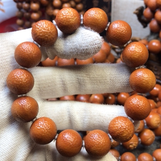 橄榄核手串/手链1.5橘皮-2
