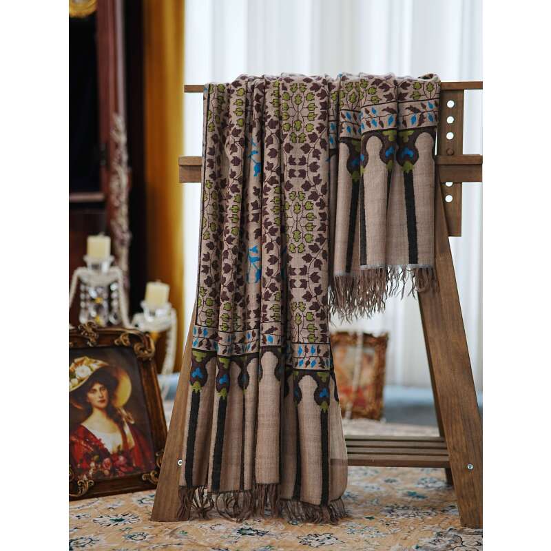 克什米尔pashmina披肩围巾卡尼 135*270 60055-12