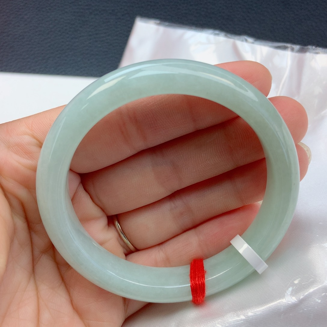 未镶嵌手镯翡翠54圈