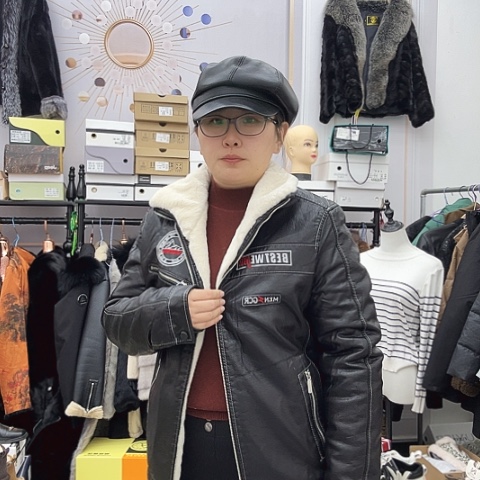 男士60码皮毛二体冬季大外套