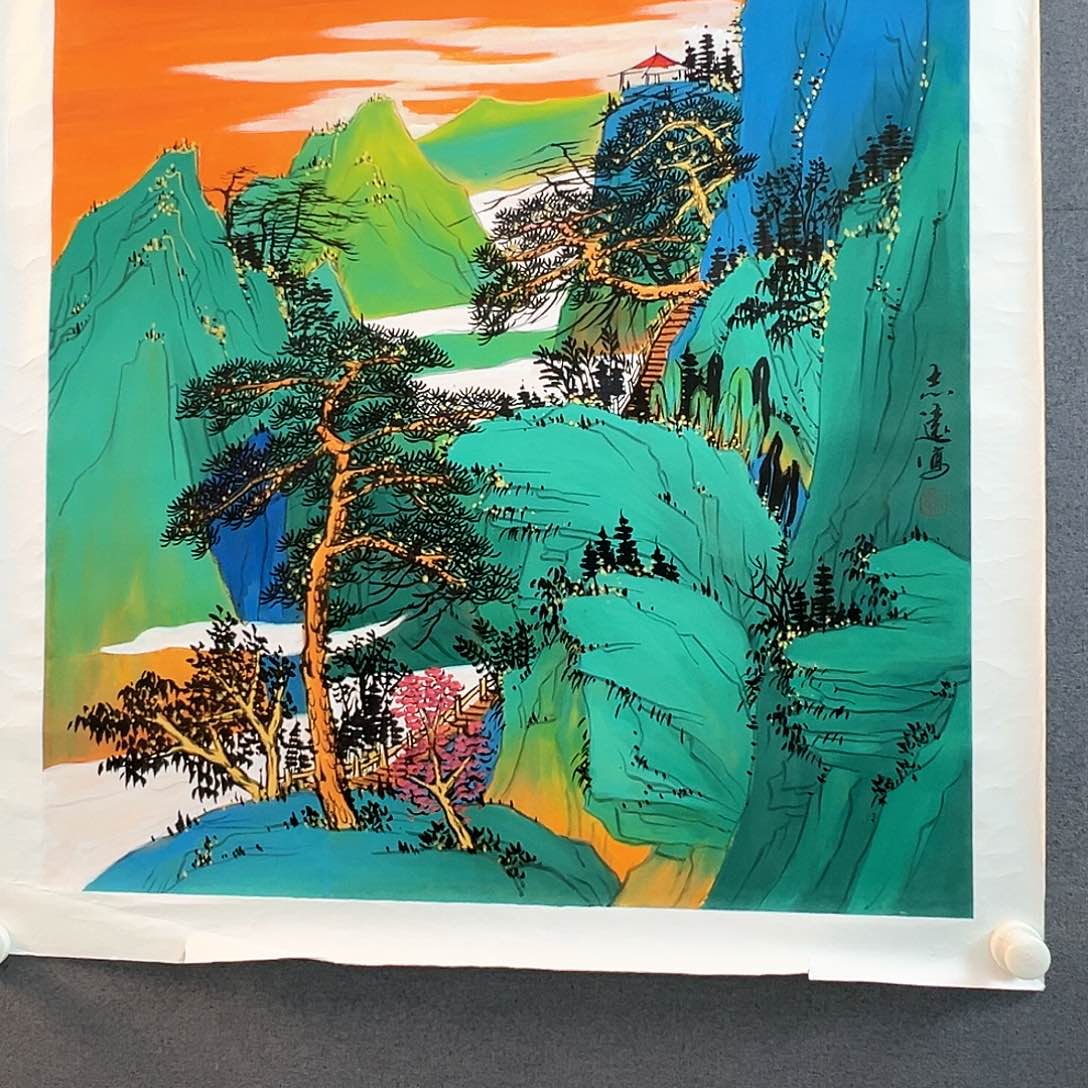 国画当代艺术，展览作品