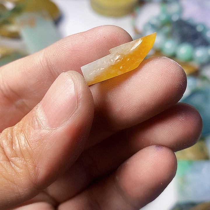 翡翠散珠天然翡翠A货