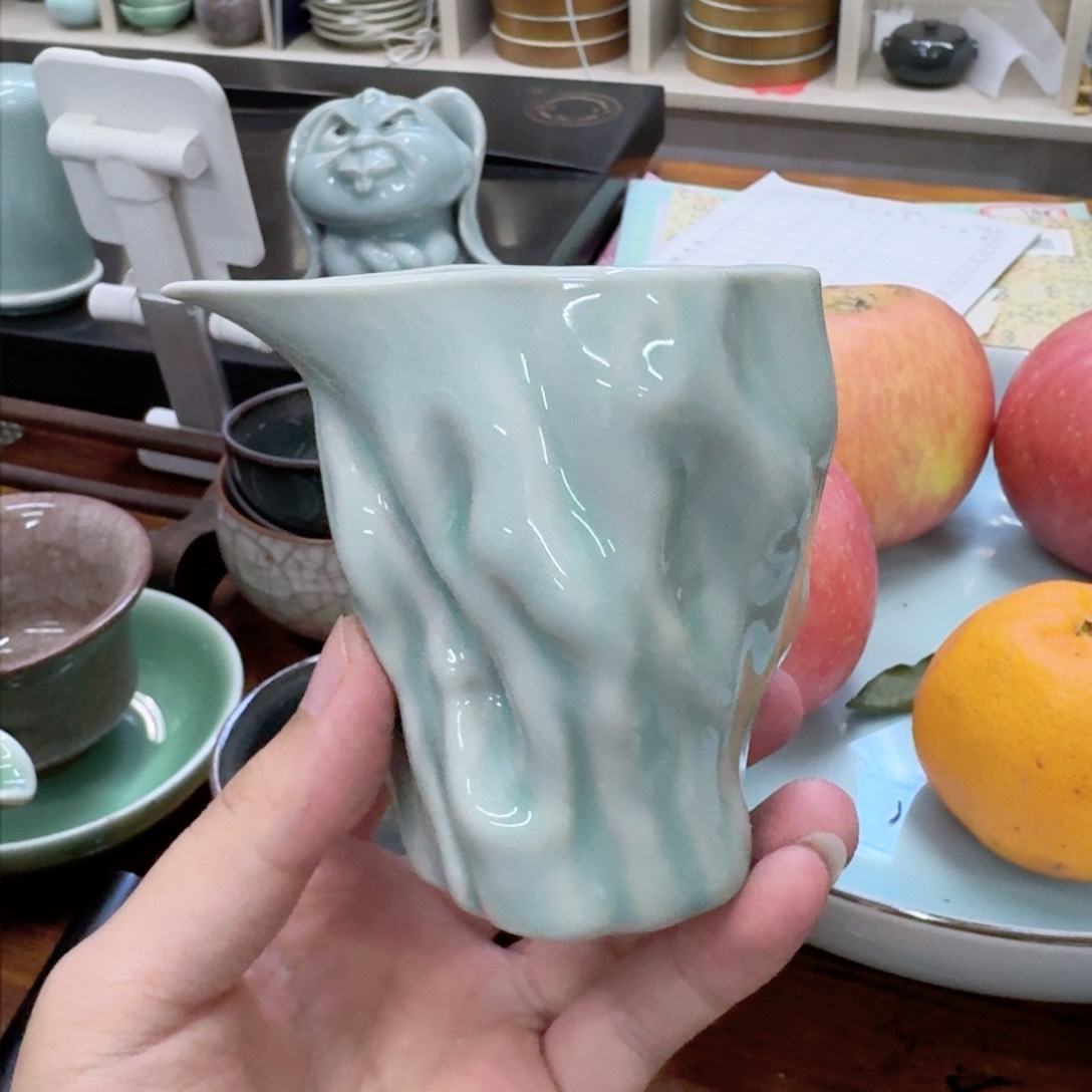 龙泉青瓷茶具微瑕6712