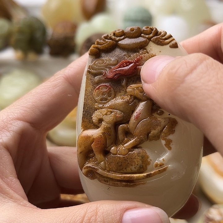 石材古青石不退换羊