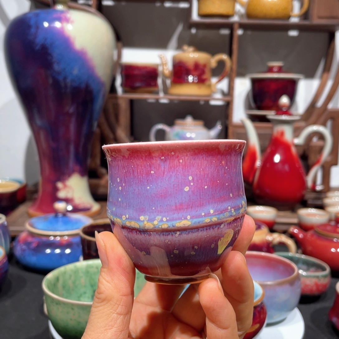 中国神后钧瓷茶器