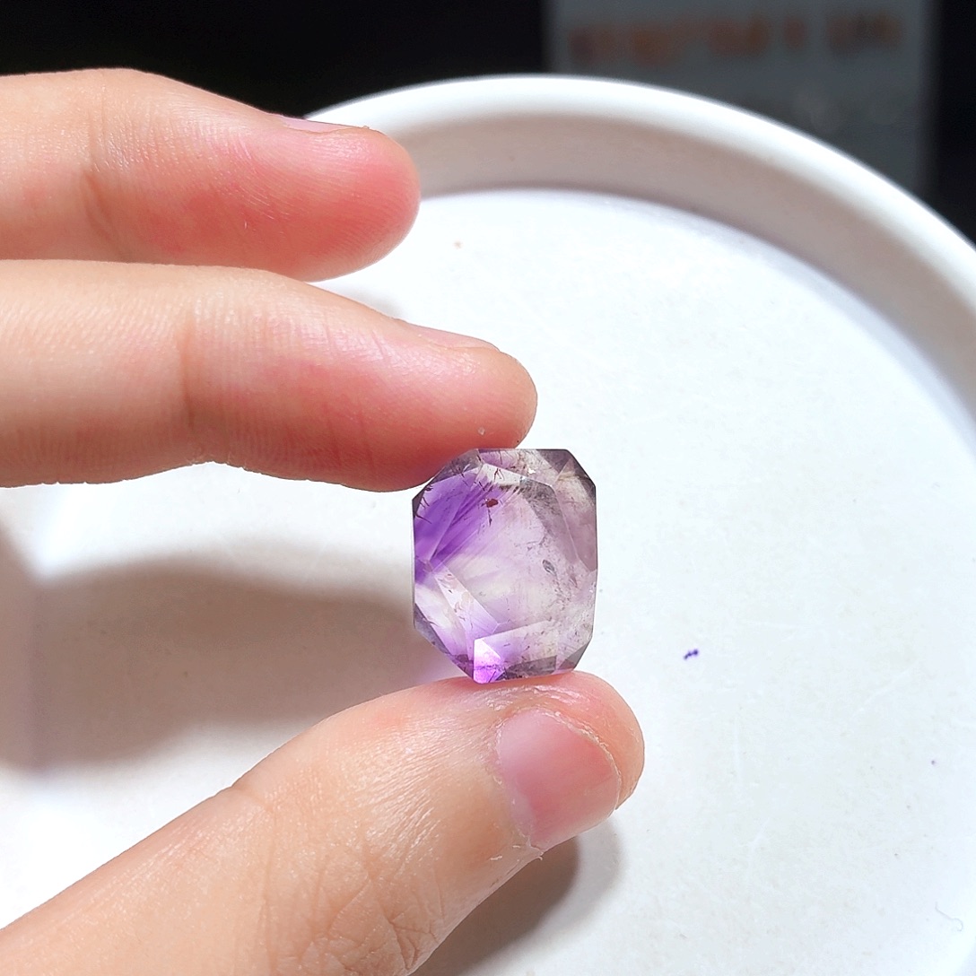 珠宝半成品水晶未镶嵌超七打孔不退换