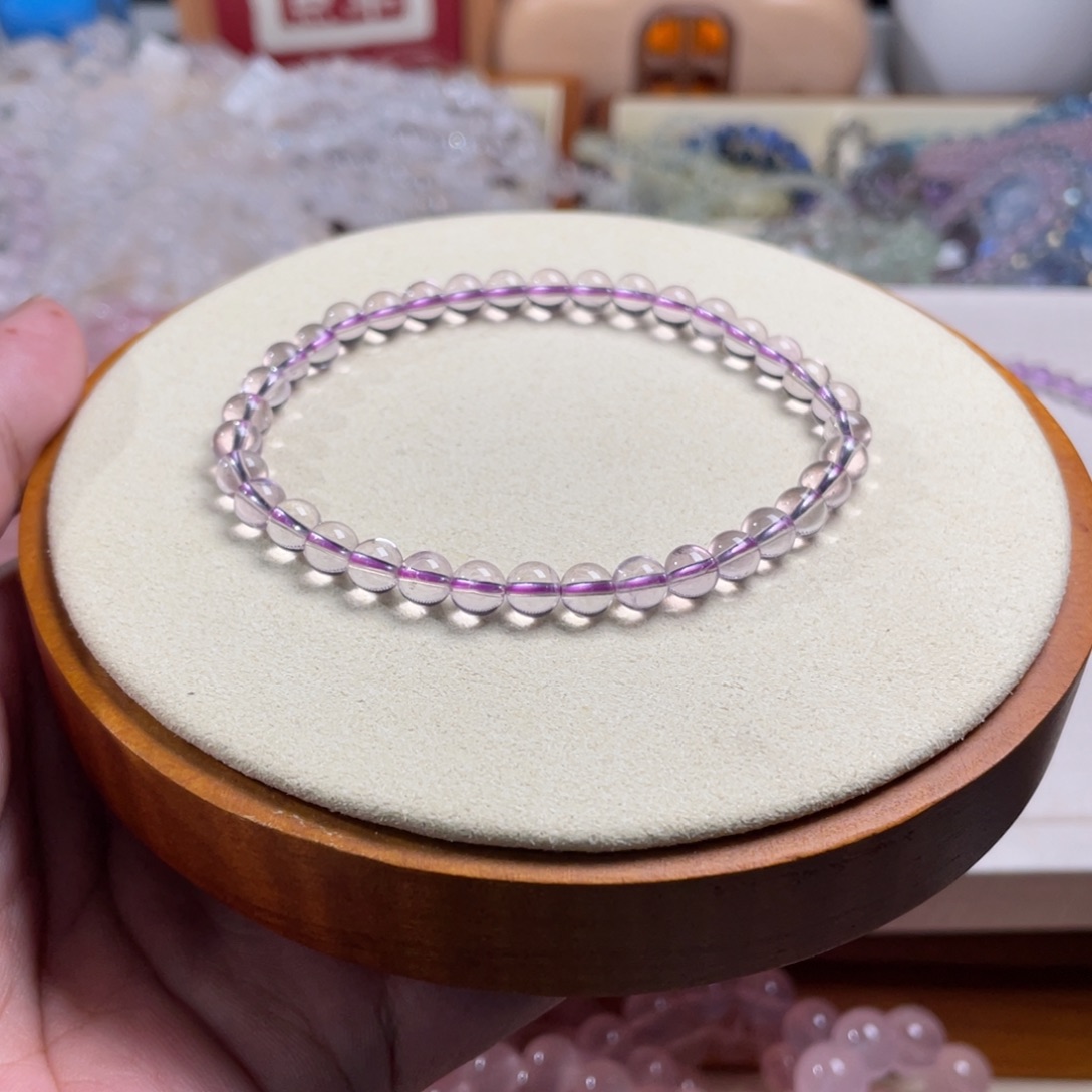 紫晶手链未镶嵌紫水晶卡5