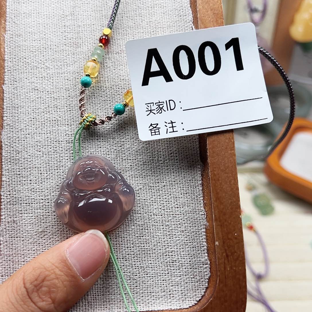 玛瑙/玉髓合金颈饰