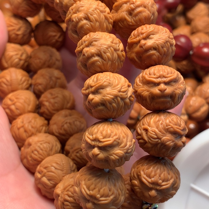 【闪购商品】猴头核桃手串凯****_悟空