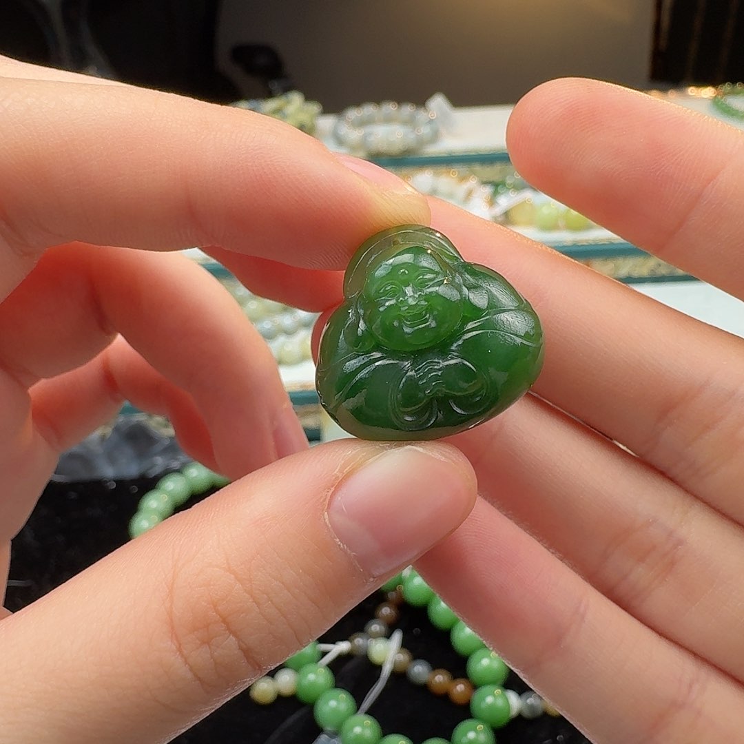 和田玉手串未镶嵌