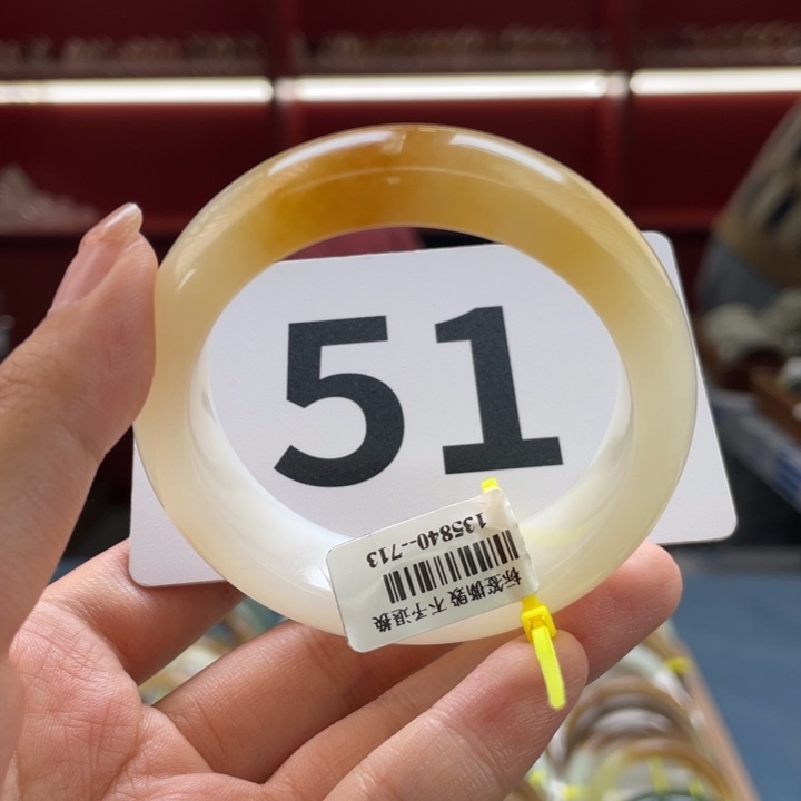 未镶嵌手镯和田玉51 52