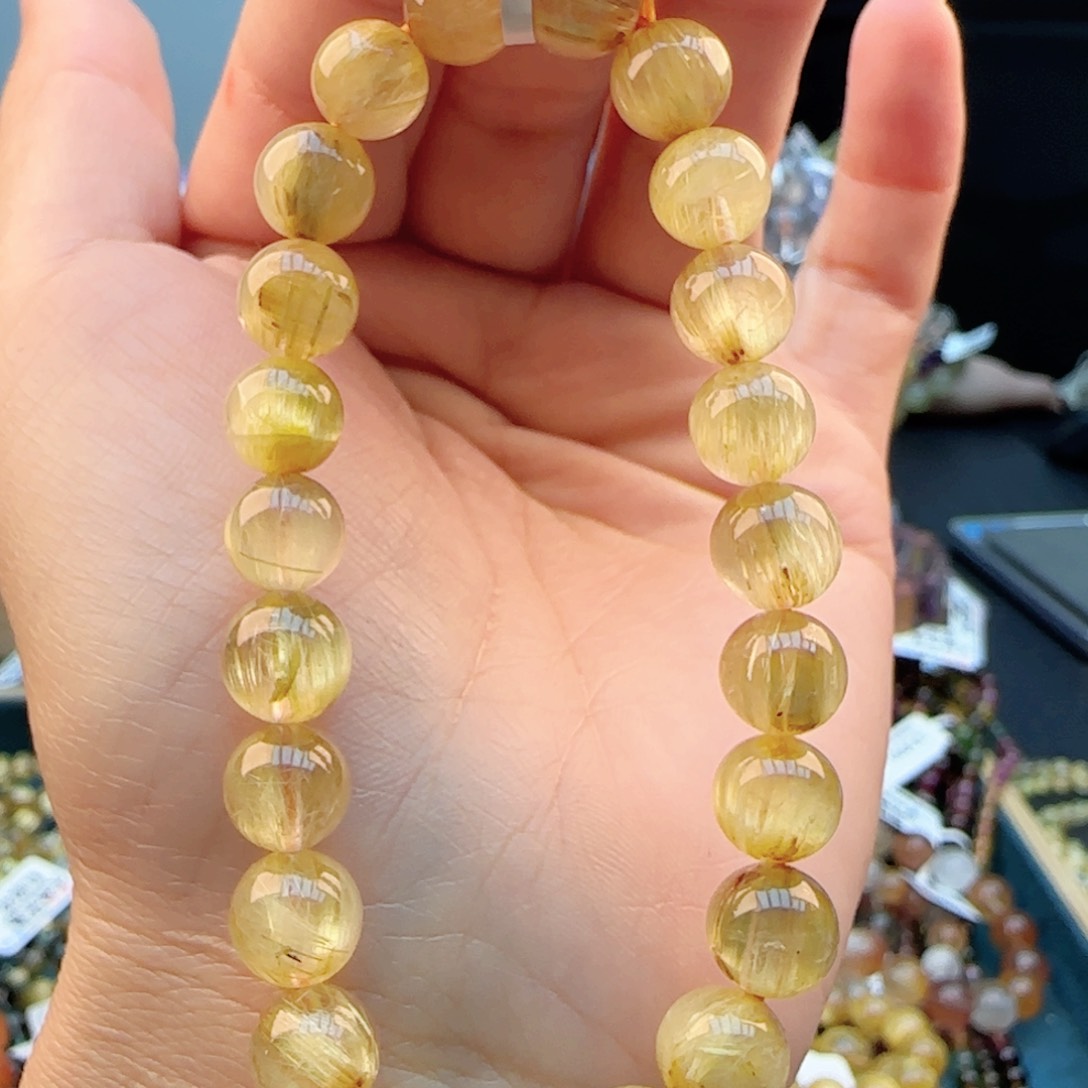 水晶手链未镶嵌手串