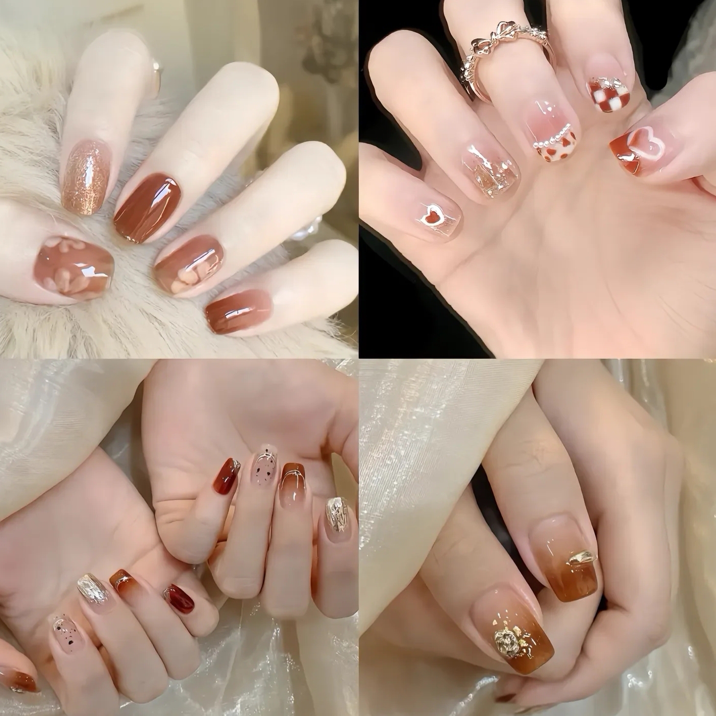 纯手工穿戴甲 直播间过款