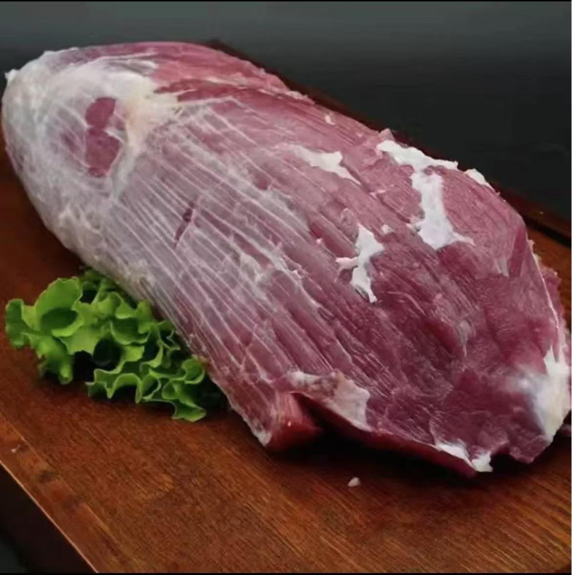 【黄牛瓜条】米龙新鲜4斤煎牛排牛肉干牛柳后臀肉鲁西黄牛