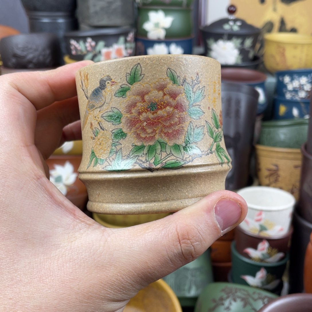 紫砂茶杯紫砂茶杯