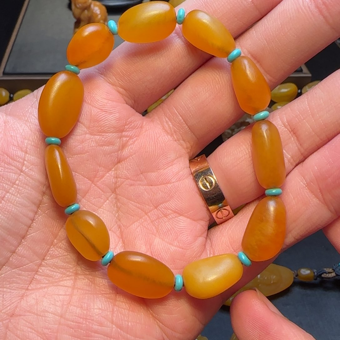 田黄石夜*欢寿山田黄石