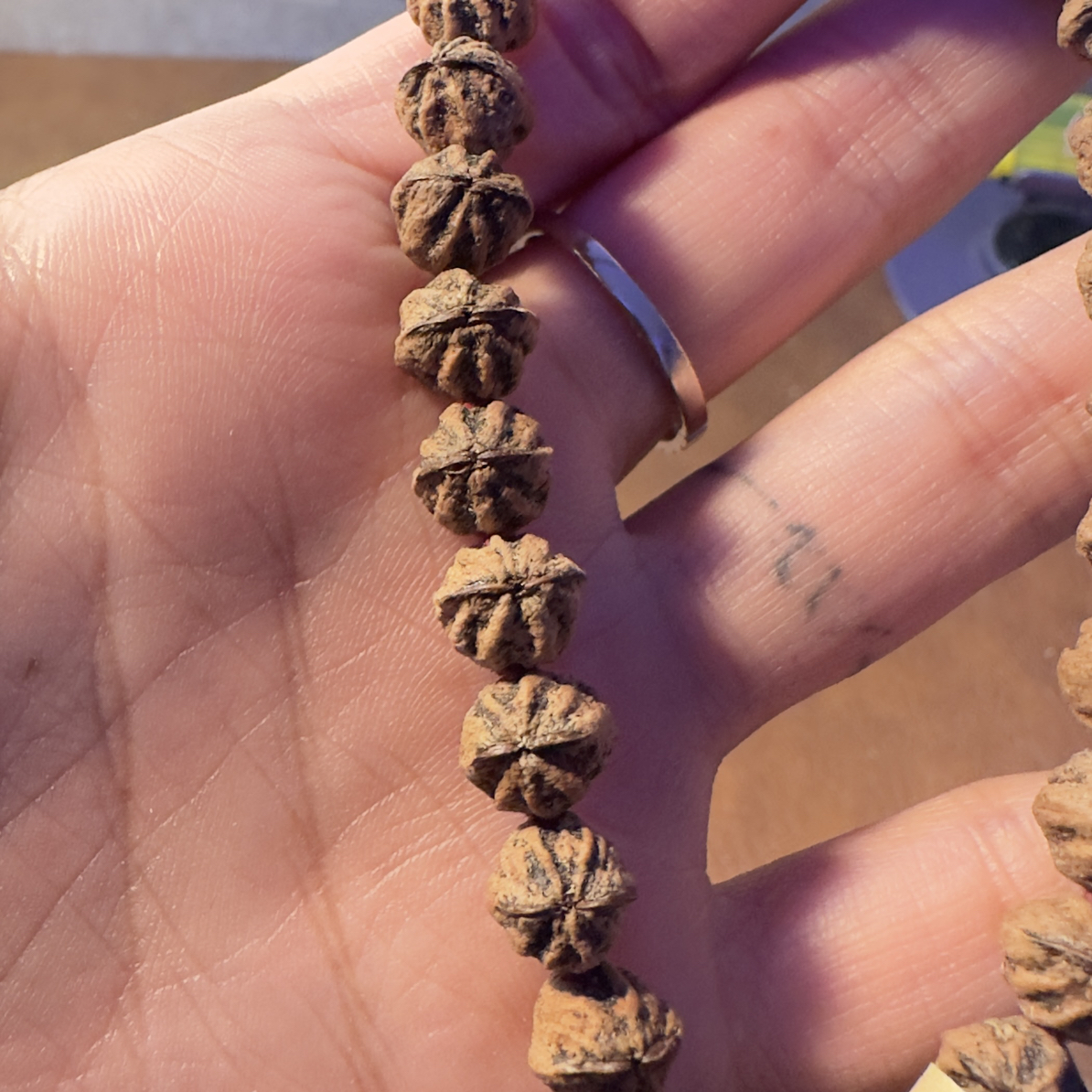 大尺寸红牙横打百香手持