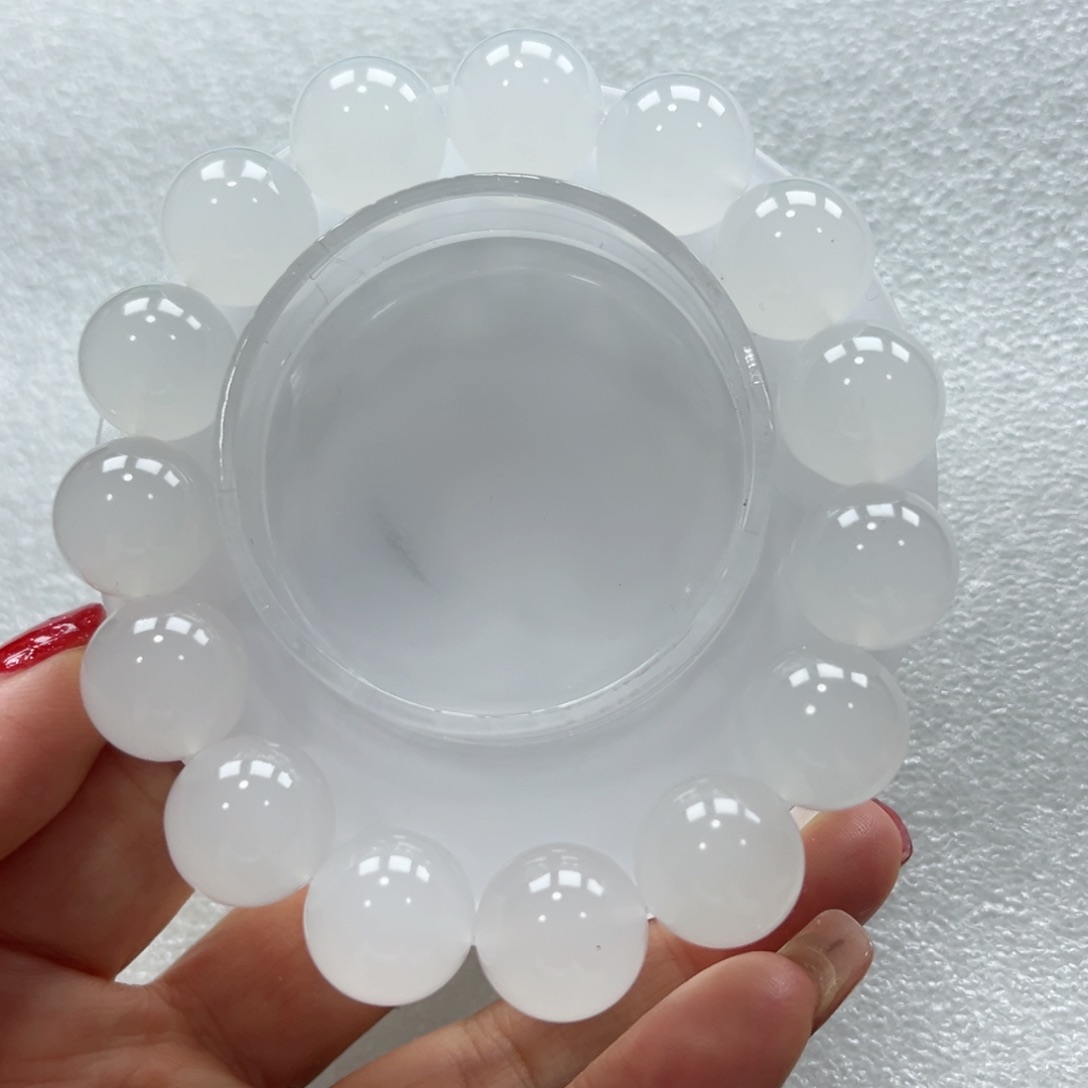 石英质玉手链未镶嵌+昕昕14.3