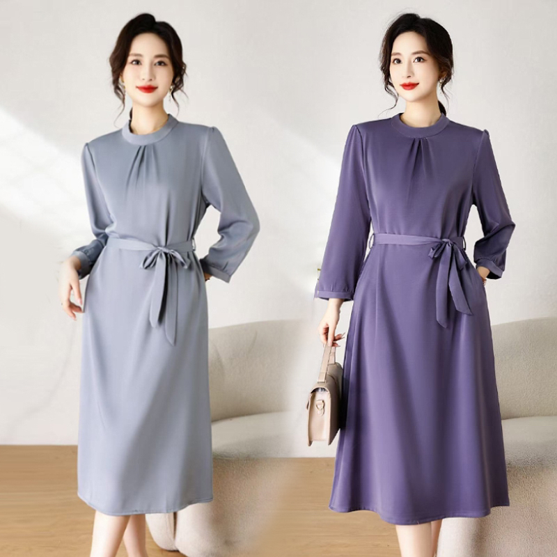 2025真丝新款高端连衣裙