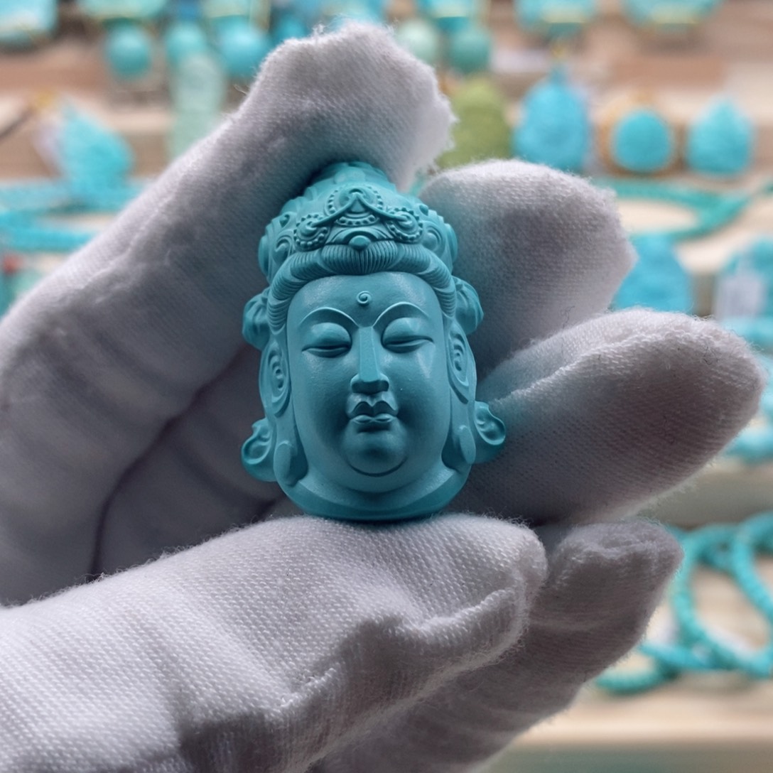 绿松石珠宝奇石未镶嵌