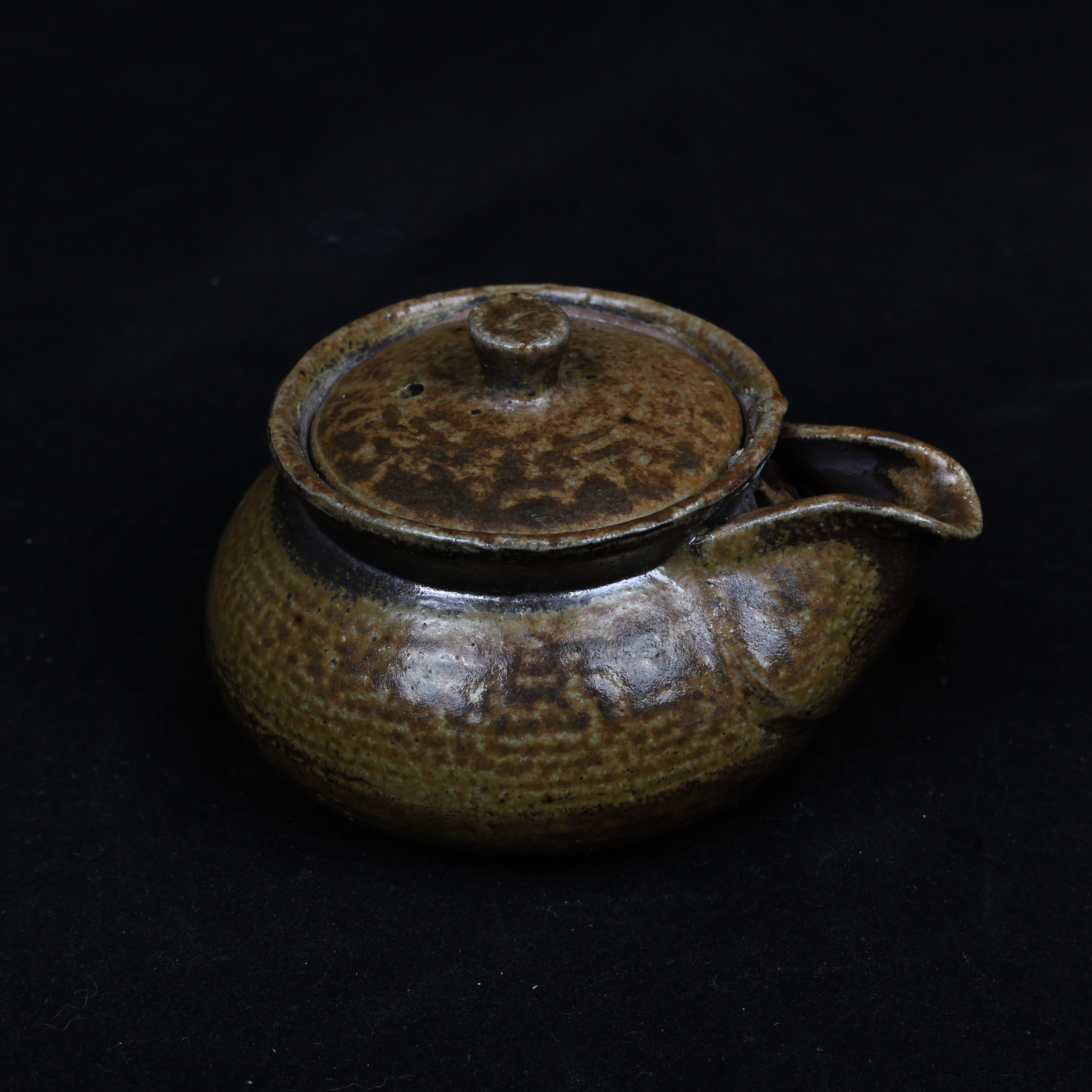 工艺美术师手作柴烧精品宝瓶