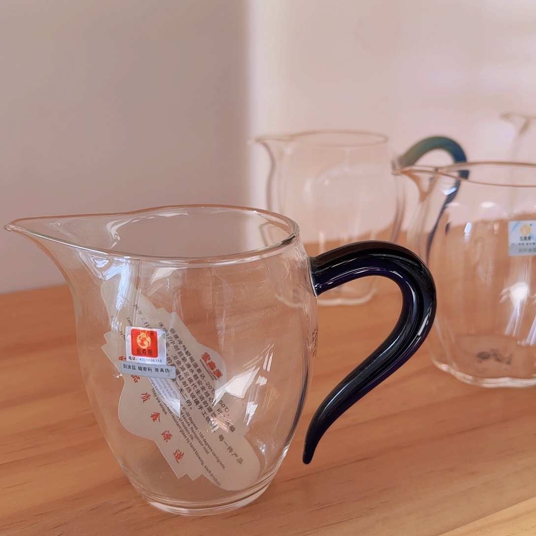 【闪购商品】高硼硅玻璃茶水分离G204蓝