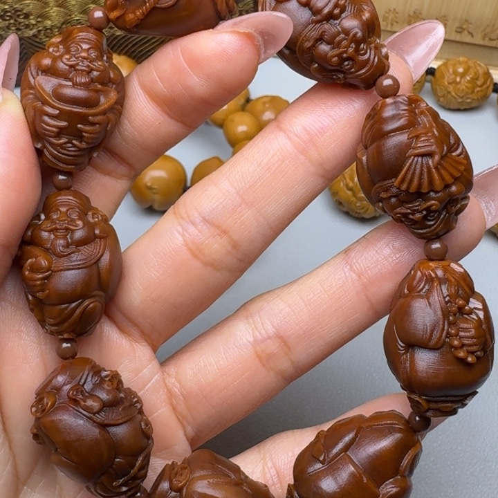 手串/手链橄榄核财神
