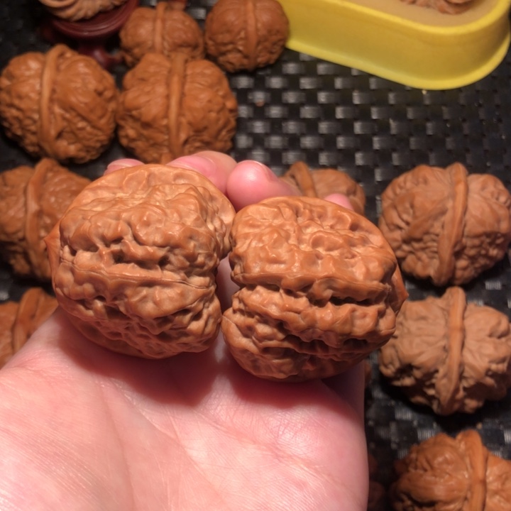 ****把件文玩核桃三角蛙