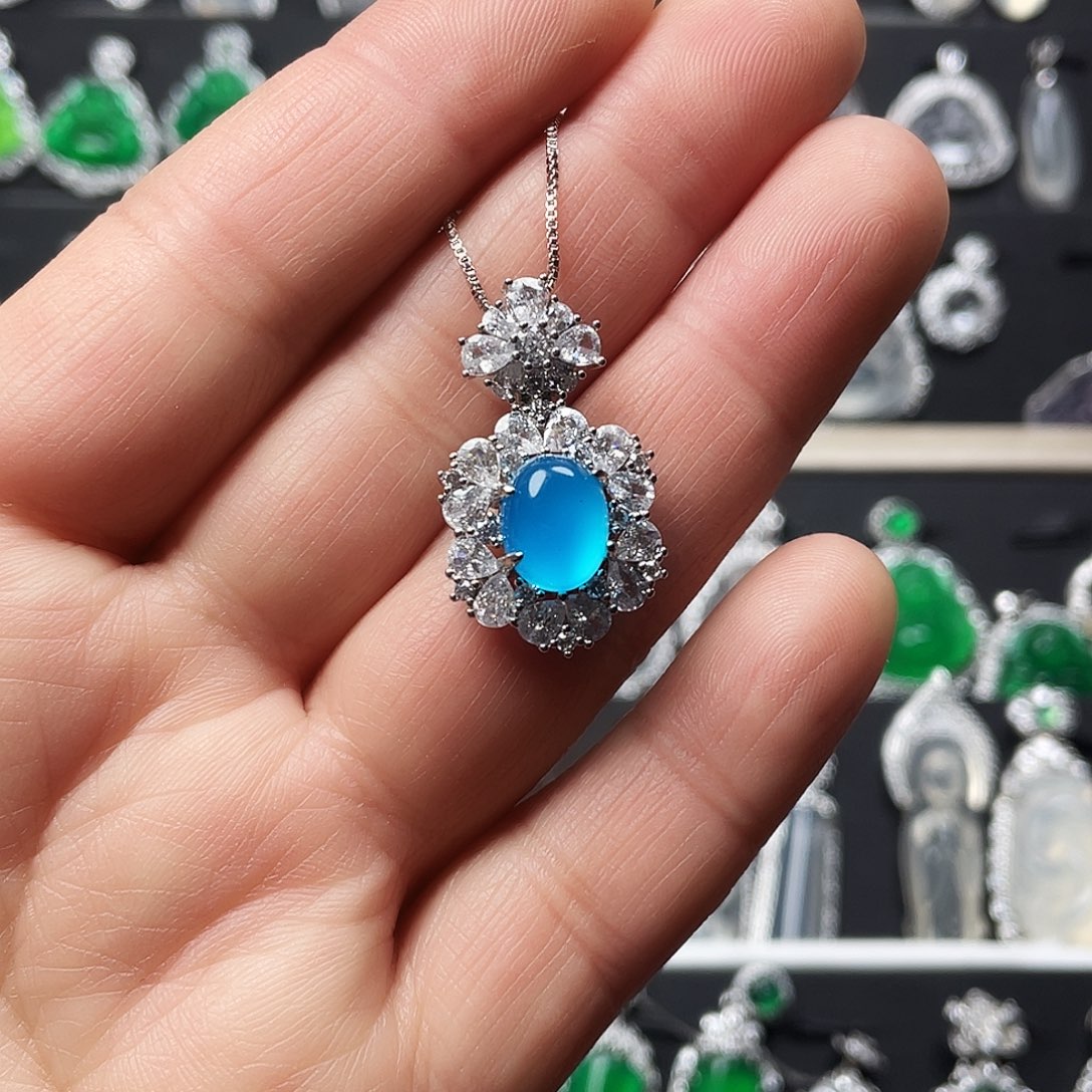 玛瑙/玉髓颈饰合金