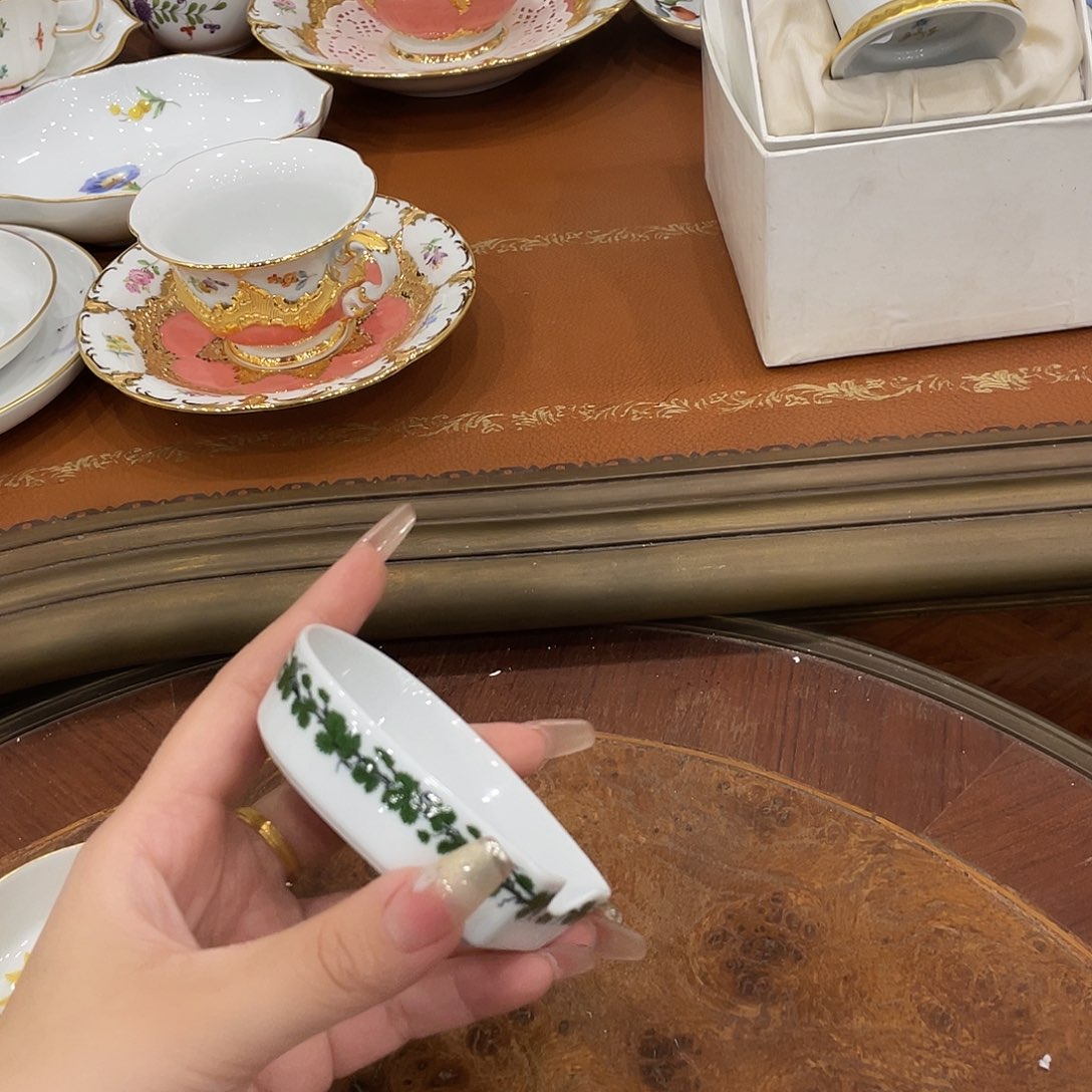 瓷片中古二等勺置
