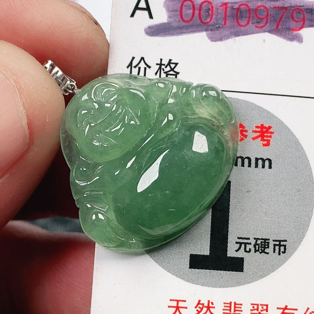 翡翠吊坠(不含链)未镶嵌