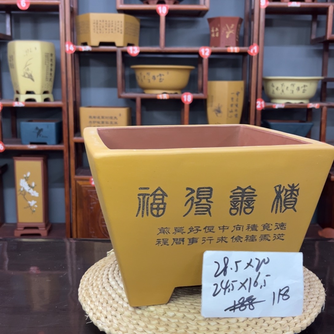 紫砂花盆紫砂花盆