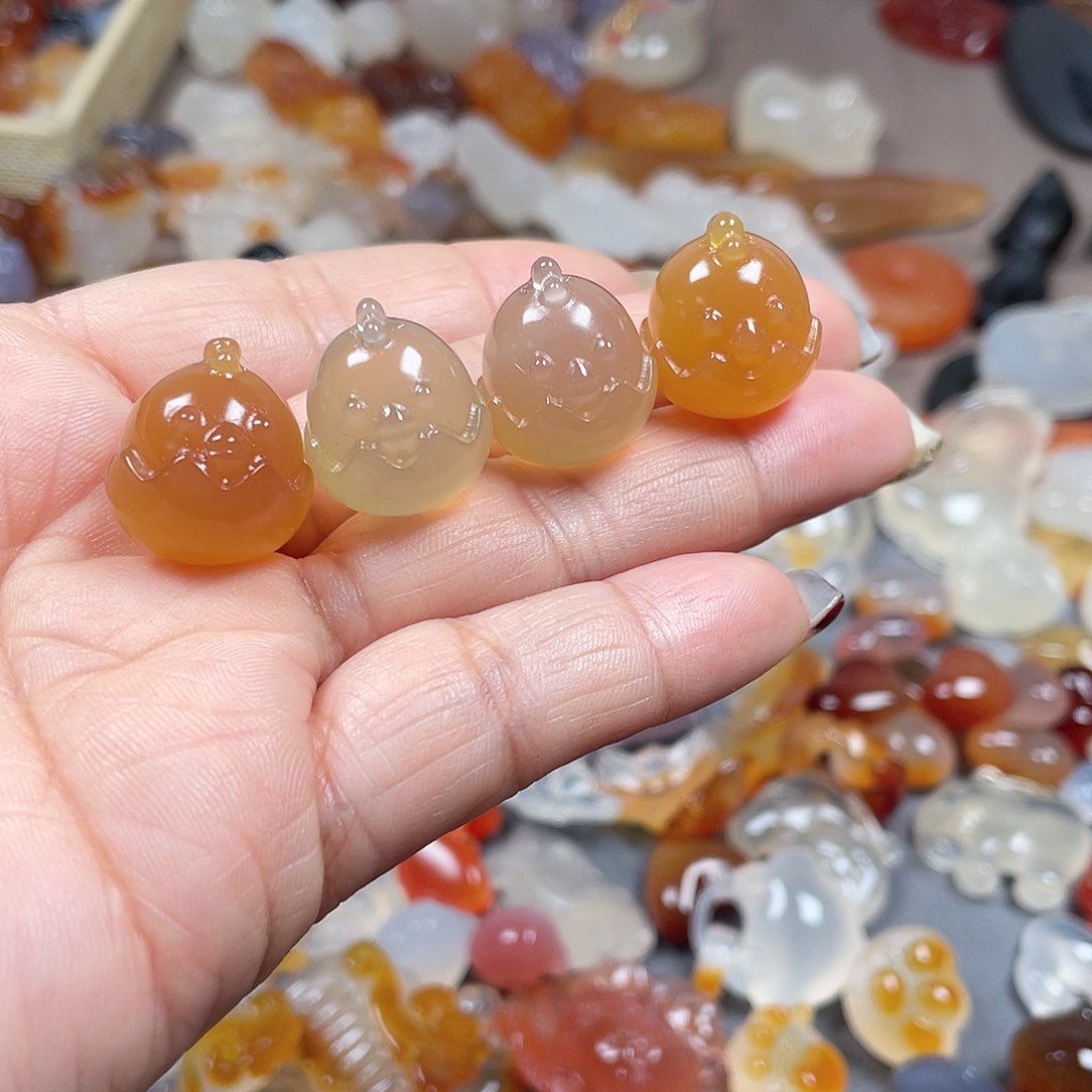 玛瑙/玉髓颈饰未镶嵌?***?