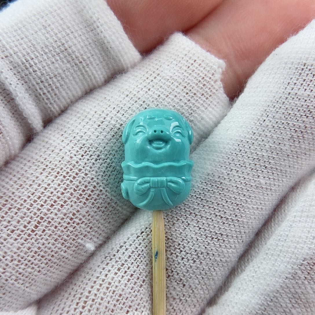 绿松石珠宝奇石未镶嵌