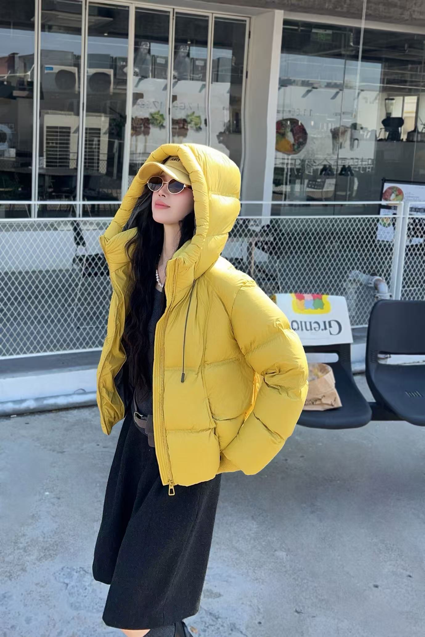 226g云朵泡芙短款羽绒服 YR116